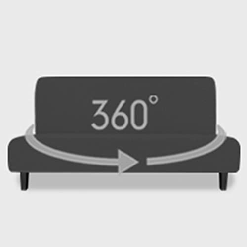 YOPOIY Elegant Printed Soft Futon Cover Washable Futon Slipcover Protector Fitting Armless Sofa Cover Furniture Protector for Living Room Bedroom -6-180-210cm