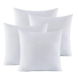 22X22 Pillow Inserts - Throw Pillow Set - Cushion Inserts for Decorative Throw Pillows Covers - Soft & Supportive Pillows for Couch, Sofa, Bed, or Chair, 4 Pack - 22" x 22"