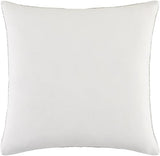 Livabliss x Galey Alix Katalina Modern Indoor/Outdoor Accent Pillow, Poly Insert, 20" L x 20" W, Grey/White