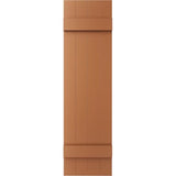 14"W x 29"H Lifetime Vinyl, TailorMade Four Board Joined (2 Batten), Board-n-Batten Shutters, w/Shutter-Loks (Per Pair), Treated Cedar