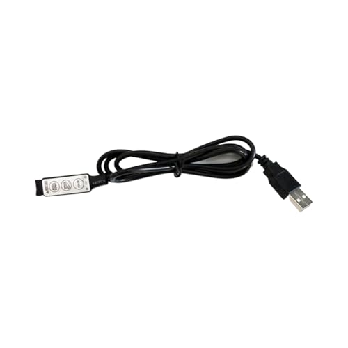 usb5V Colorful rgb atmosphere light with controller led3 button remote control dimming stepless(3 key USB)