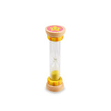 TRENDHAUS Zahnfee Mia 964595 Toothbrush Clock with 3 Minute Timer, Wooden and Acrylic Glass with Coloured Sand, Random Colour