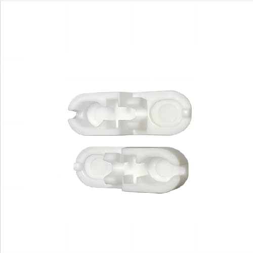 Curtain Chain Connector, 20 Pack, Repair for Roller Blinds Shades Beaded Chains Cords Strings - White
