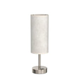 Dicoool Touch Table Lamp for Bedroom, 3 Way Dimmable Bedside Lamp with USB C & A Charging Ports - Small Desk Lamp for Dorm Room, College, Kids, Office, Living Room, White