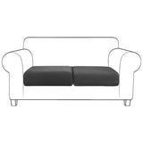 Stretch Velvet Plush Cushion Cover Reversible Cushion Protector Slipcovers Sofa Cushion Protector Covers