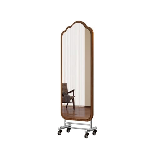 FKEE55UED Floor Portable Stainless Steel Full-Length Mirror Home Bedroom Dressing Mirror