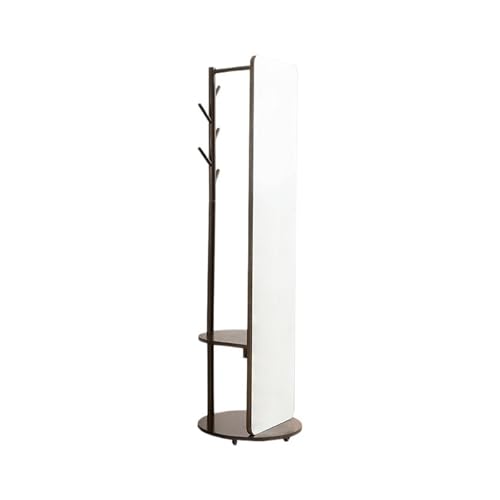 FKEE55UED Floor Full-Length Floor Mirror, Rotating, Clothing Store Coat Rack and Fitting Room Mirror