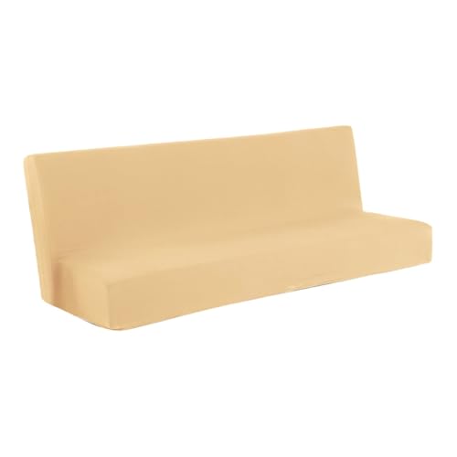 Futon Slipcover,Futon Covers Slipcover,Futon Covers Folding Sofa Cover Solid Color Futon Slipcover Polyester Elastic Fabric All Inclusive Cover