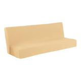 Futon Slipcover,Futon Covers Slipcover,Futon Covers Folding Sofa Cover Solid Color Futon Slipcover Polyester Elastic Fabric All Inclusive Cover