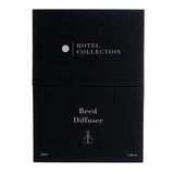 Hotel Collection - Ceramic Reed Diffuser Set - Hotel Inspired Luxury Essential Oil Reed Diffuser - Citrus, Lemongrass, Jasmine (Charcoal, 3.4 Fl Oz, 24K Magic)
