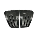 Compatible with VW Golf MK7 MK7.5 2013 2014 2015 2016 2017 2018 2019 Car Exterior Rear Window Louver Cover(Gloss Black)