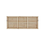 Madison Park Perched Birds Wall Art Living Room Décor - Hand Painted Wood Plank, Home Accent Farmhouse Bathroom Decoration White/Grey,30"W x 12"H x 1.5"D