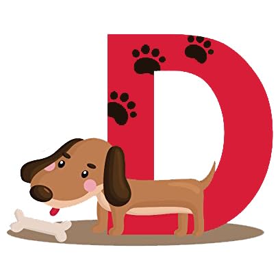 DEKOSH Animal Alphabet Kids Wall Decals - Peel & Stick Educational Baby Stickers for Playroom, Classroom Decoration