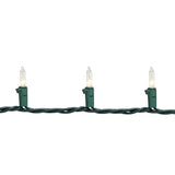 Northlight Mini Christmas Light Set -Clear - 4' Green Wire - 20ct