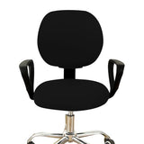 Stretchable Water Desk Chair Covers Spandex Slipcover with Removable Washable Backrest and Cushions Protections