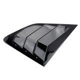 2PCS Fit for Nissan Rogue Sport 2017-2021 Qashqai J11 2014-2021 Car Rear Exterior Window Quarter Louver Cover Side Vent Shutter Trim(Gloss Black)