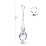 LONGWIN 20pcs 3inch Crystal Teardrop Chandelier Pendant Parts Wedding Party Christmas Tree Decorations Ornaments