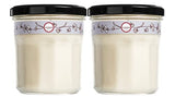 MRS. MEYER'S CLEAN DAY Lavender Soy Candle, Garden-Inspired Aromatherapy Homekeeping, 35 Hour Burn Time, Made with Essential Oils, 7.2 oz Large Glass Jar Candles (Pack of 2)