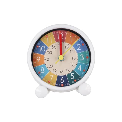 1 Pcs Children's Alarm Clock, Small Silent Bedside Desktop Electronic Clock, Creative Kids Bedroom Clock, Children's Puzzle Alarm Clock for Kids Learning to Tell Time