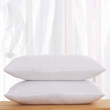Acanva Premium Throw Pillow Inserts with Microfiber Filled, Lumbar Support Decorative Stuffer for Sofa Bed Couch & Chairs, 16x26, 2 Count, White