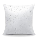 OTOSTAR Waterproof Pillows Insert, 16 x 16 Outdoor Decorative Throw Pillow Insert Soft Fluffy Plump Cushion Insert for Patio Garden Bench Farmhouse Sofa Couch Bed, White