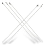 JUYO VONSAN Curtain Pull Wand Blinds 5pcs 12 inch Wand Fiberglass Vertical Blinds Replacement Parts Blind Tilt Wand (5, 12 Inch in Length)