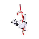 Nemesis Now Stormtrooper Candy Cane Hanging Ornament Decoration 12cm, Christmas