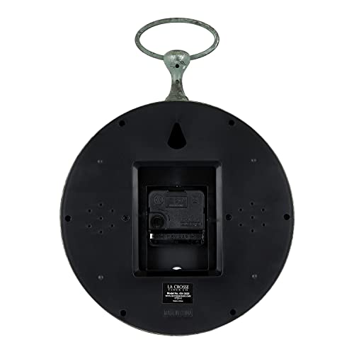 La Crosse Technology Wall Clock - 12.5-inch x 9-inch x 2.1-inch - 404-3828