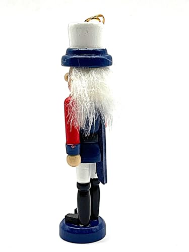 Kurt S. Adler American Flag Nutcracker Christmas Tree Ornament C6197 New