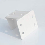 Cutelec Center Support Bracket 2 Pack White Color for 2" Low Profile Window Blinds Headrail Holder
