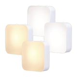 Lights by Night Night Lights Plug into Wall, Dimmable, Tunable White, 4-Pack, LED Plug in Nightlight, Dusk to Dawn Sensor, Adults, Kids Room, Bedroom, Bathroom, Nursery, Hallway, Kitchen, 82180