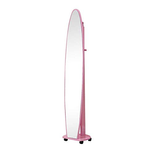 Mirror Modern Minimalist Full-Length Floor Home Stereo Rotating Dressing Can Be Used As Coat Rack
