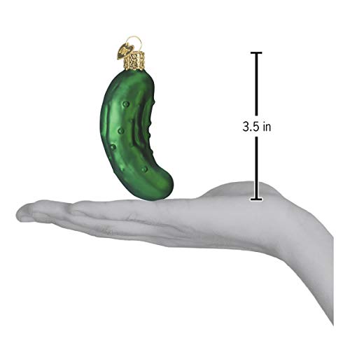 Old World Christmas Ornaments: Pickle Glass Blown Ornaments for Christmas Tree