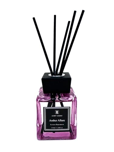 Amber Allure Luxury Room Diffuser, 150ml/5.28 fl oz