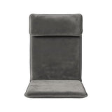 Poang Chair Cushion Replacement Cover,Slipcover with Zipper for Poang Armchair,Covers only (Grey)