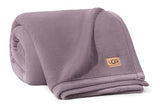UGG Coco Throw Blanket, Soft Fleece Bed Blanket, 50" x 70", Purple (Shadow)