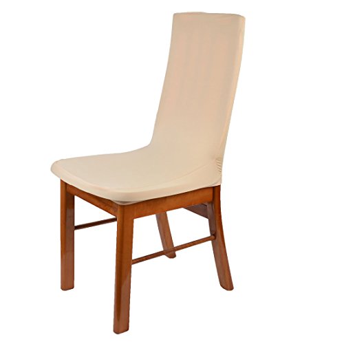 Ruilogod Spandex Household Removable Chair Seat Durable Protector Cover Slipcover Champagne Color (id: ef8 d2f 2e7 730 a38