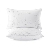 MIULEE Pack of 2 12x20 Outdoor Pillow Inserts, Waterproof Decorative Rectangle Throw Pillow Inserts for Patio Sofa Garden Porch Couch