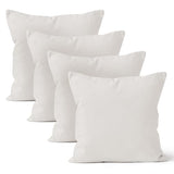 Encasa XO Throw Pillow Covers, Cotton, No Inserts 24"x24"