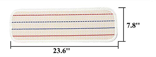 UKELER Kids Rug Montessori Mat Children Playing Mat for Nursery Cotton Working Rug Small Hand Woven Rugs, 23.6''×7.8''