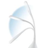 OttLite Creative Curves LED Desk Lamp with Adjustable Neck - Dimmable with 4 Brightness Settings & Energy Efficient Natural Daylight LEDs for Home Office, Computer Desk, & Dorms
