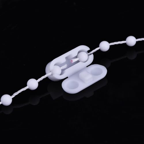 20 Pcs Vertical Chain Connector for Roman Blinds Replacement Clips for Chain and Cord(Plastic,Classic)