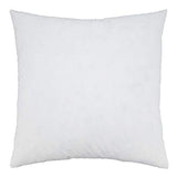 SARO LIFESTYLE Down Feather Pillow Insert, White, 27"x27"