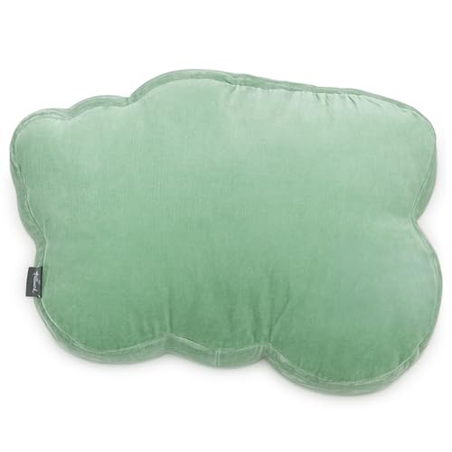 Hallmark Bridgerton Shaped Throw Pillow (Green Carriage) Gift for Birthdays, Easter, Mother's Day