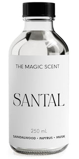 The Magic Scent Santal Fragrance Oil - Diffuser Oil Scent - Santal Aroma Diffuser Oils - Luxury Scents for Home - Sandalwood Oil - 8.5 fl oz, 250 mL