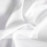 Homechoice Decor White Blackout Drapes - Handmade Ruffles & Butterfly Flower Accents Heat Blocking Window Curtain 54" x 84" x 2 Panels - Thermal Insulated, Soundproof & Light Reducing Curtains (LQ-37)