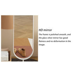 Full-Length Mirror Household Floor-Standing Coat Rack Full-Length Mirror Combination Bedroom Multi-Functional Rotating Fitting Mirror Full Length Floor Mirror (110cm)