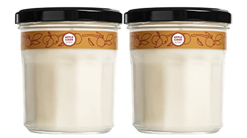 MRS. MEYER'S CLEAN DAY Soy Aromatherapy Candle, Apple Cider, 7.2 oz, 2 Pack