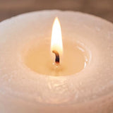 Aroma Naturals Holiday Essential Oil Vanilla & Peppermint Scented Pillar Candle, Cool Wish, 2.75 inch x 5 inch