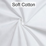6 Pack Decorative 100% Cotton Pillow Covers 20" x 20" No Inserts